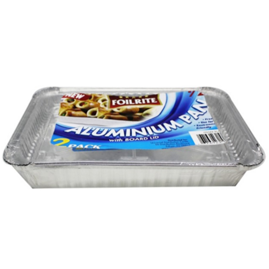 UNIVERSAL PAN 4 LB 2 PK WITH DOME LID
