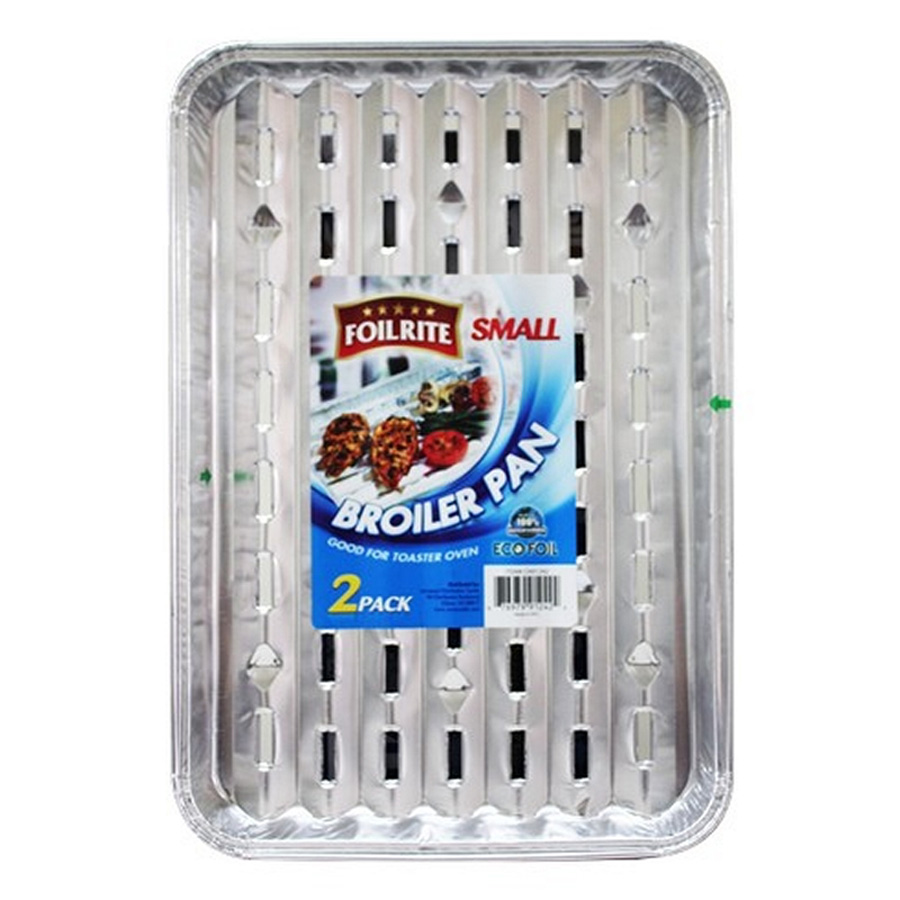 UNIVERSAL PAN 6 IN X 9 IN 2 CT BROILER