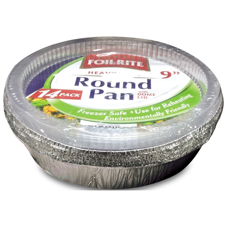 UNIVERSAL PAN 9 IN 14 PK ROUND WITH DOME LID