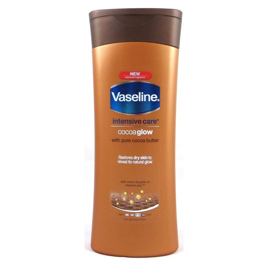VASELINE BODY CREAM 400 ML COCOA GLOW