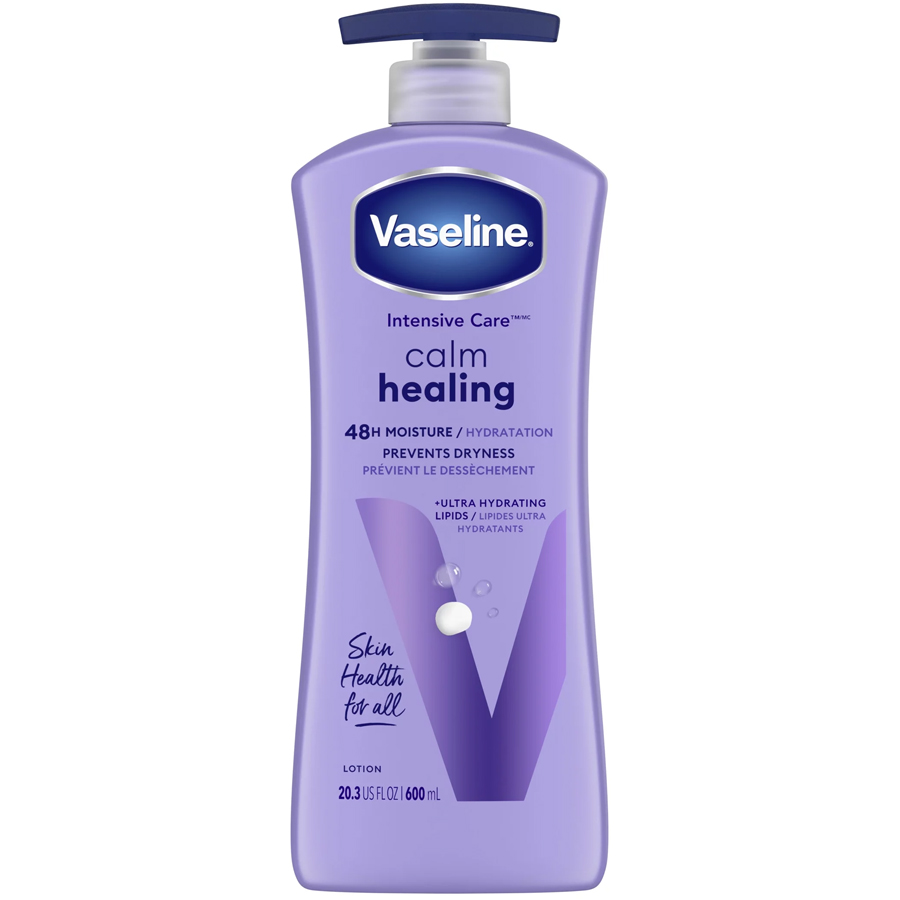 VASELINE BODY LOTION 20.3 OZ CALM HEALING