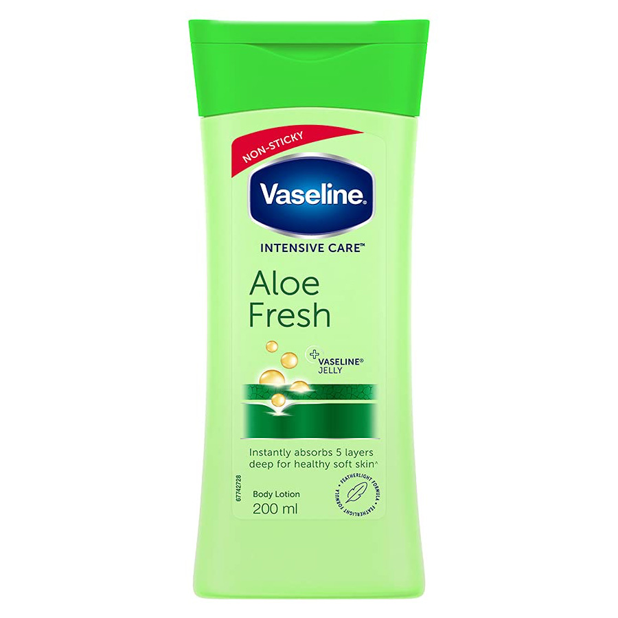 VASELINE BODY LOTION 200 ML ALOE