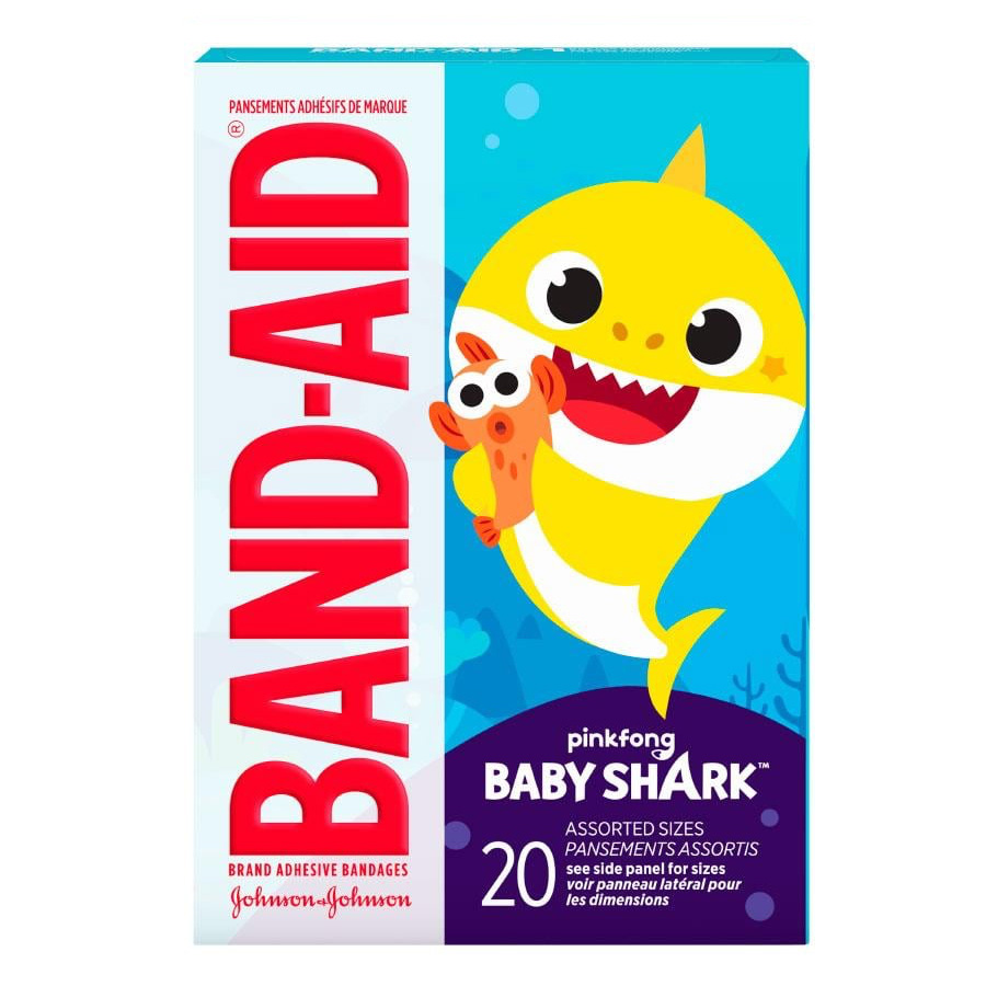 BAND AID 20 CT BABY SHARK