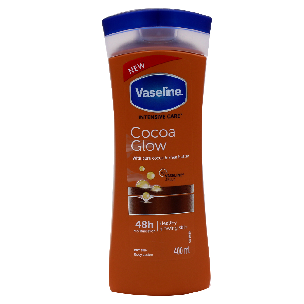 VASELINE BODY LOTION 400 ML COCOA GLOW