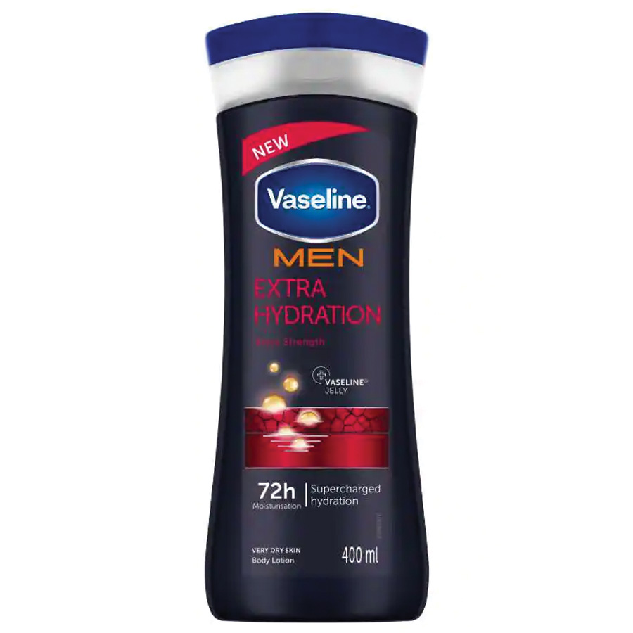 VASELINE BODY LOTION 400 ML MEN EXTRA STRENGTH