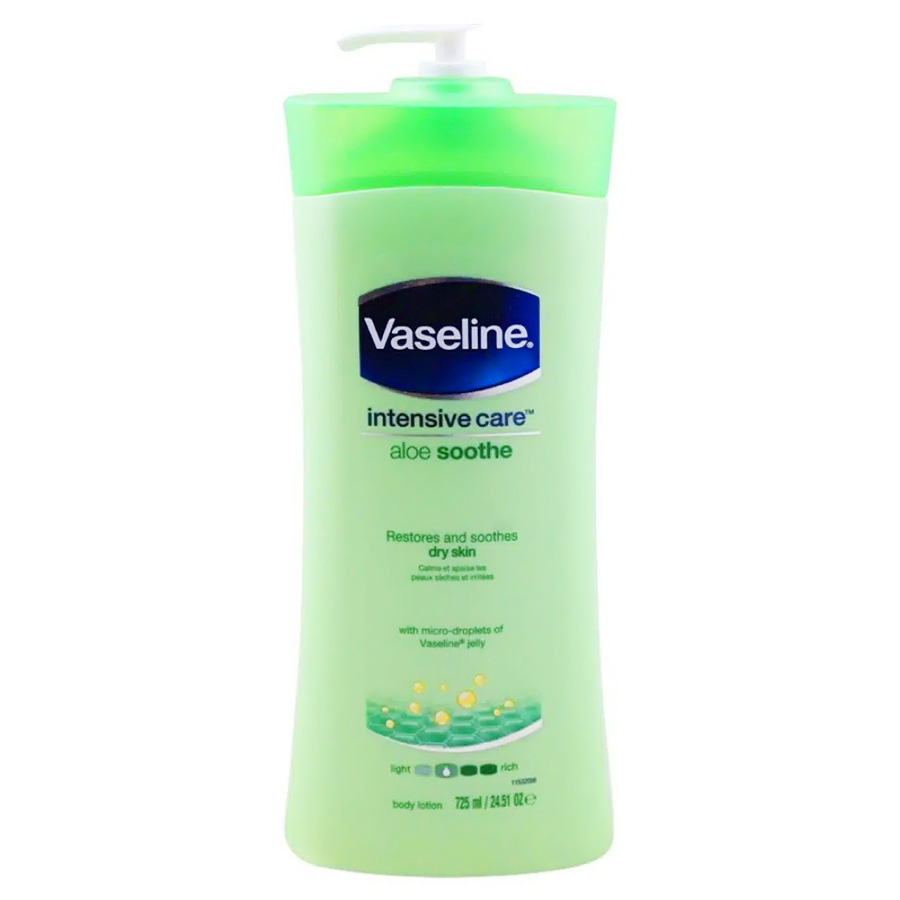 VASELINE BODY LOTION 725 ML ALOE SOOTHE