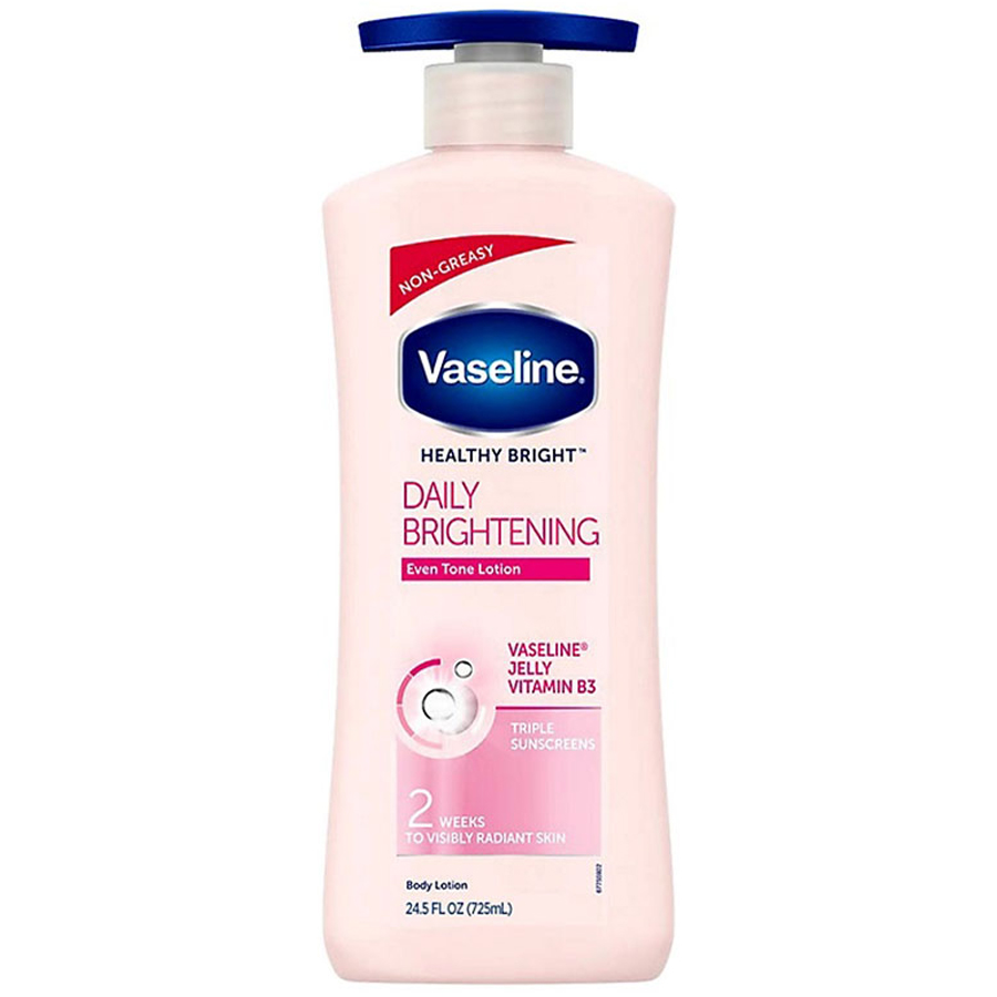 VASELINE BODY LOTION 725 ML DAILY BRIGHTENING WITH PUMP