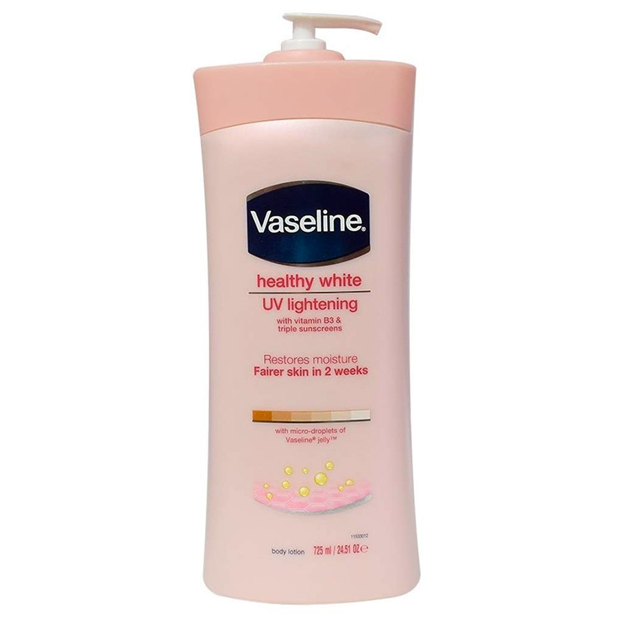 VASELINE BODY LOTION 725 ML HEALTHY BRIGHT UV LIGHTENING