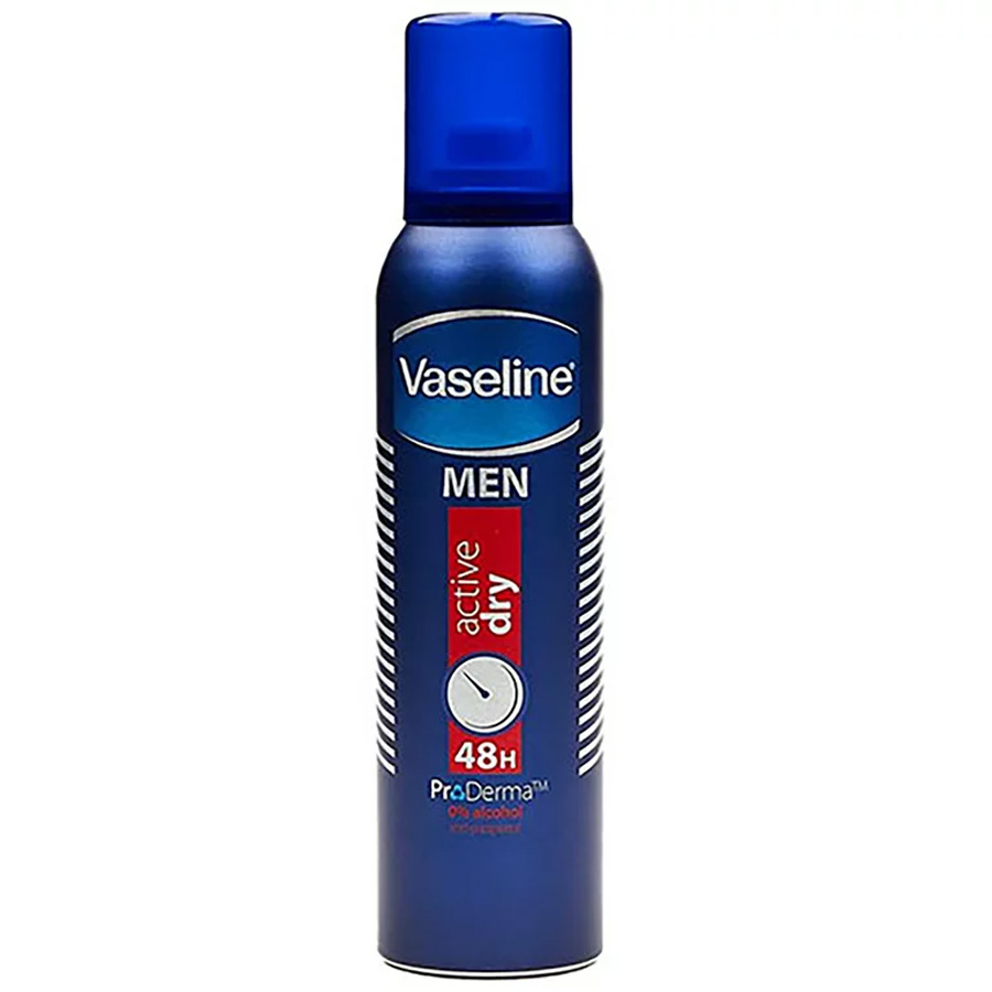 VASELINE DEODORANT APA 250 ML ACTIVE DRY