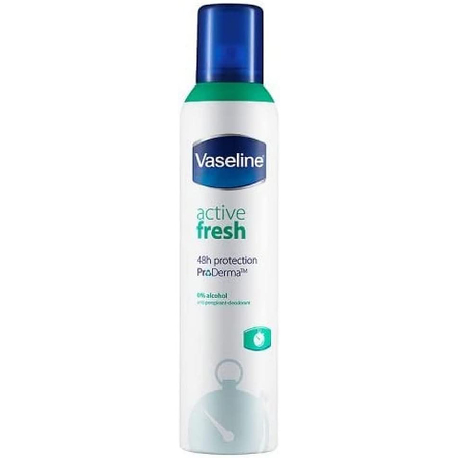 VASELINE DEODORANT APA 250 ML ACTIVE FRESH