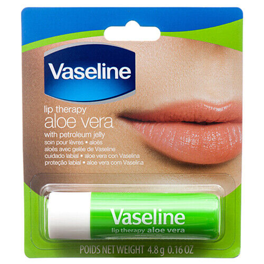VASELINE LIP THERAPY 0.16 OZ ALOE VERA