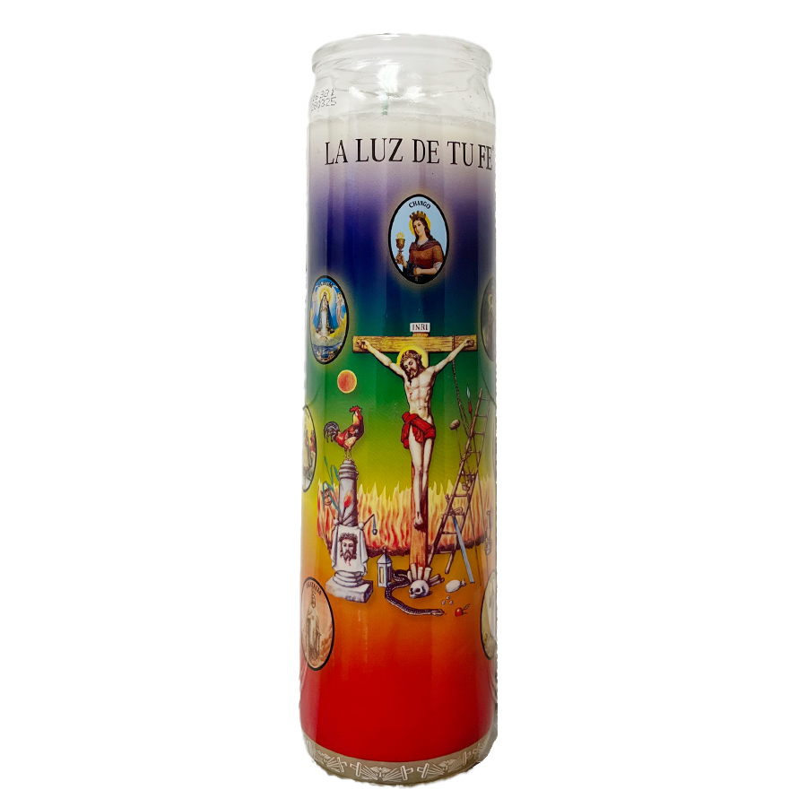 VEL-MEX CANDLE 1 CT 7 POTENCIAS AFRICANAS WHITE