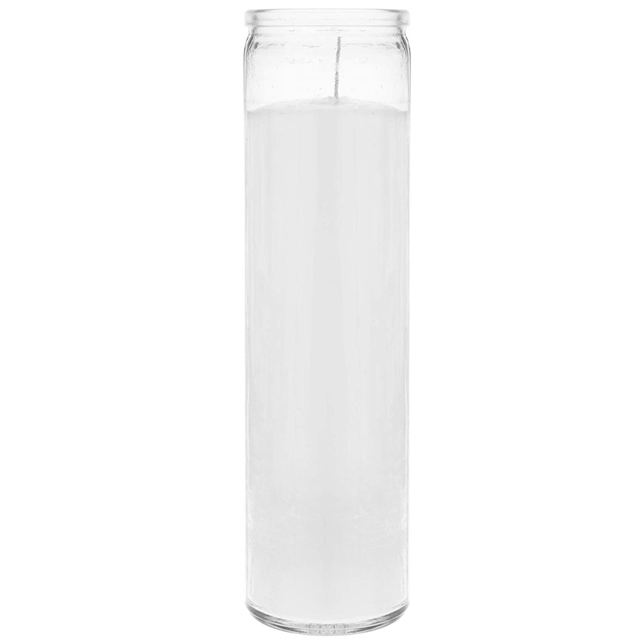 VEL-MEX CANDLE 1 CT ASTRO LISO WHITE