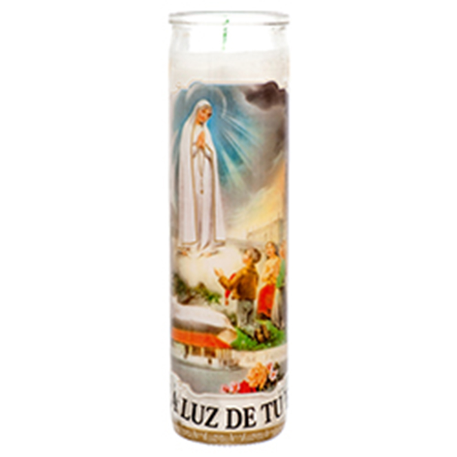 VEL-MEX CANDLE 1 CT FATIMA WHITE
