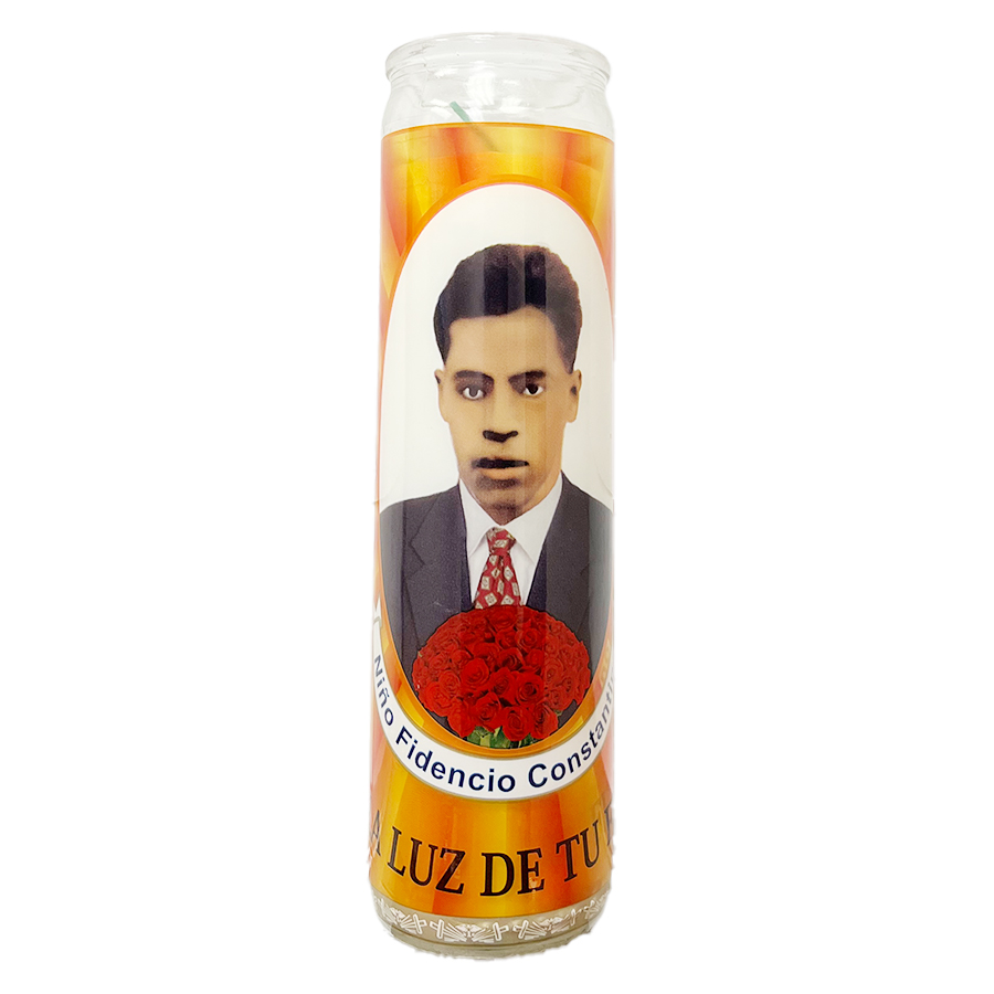 VEL-MEX CANDLE 1 CT NINO FIDENCIO WHITE