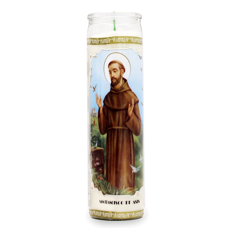 VEL-MEX CANDLE 1 CT SAN FRANCISCO WHITE