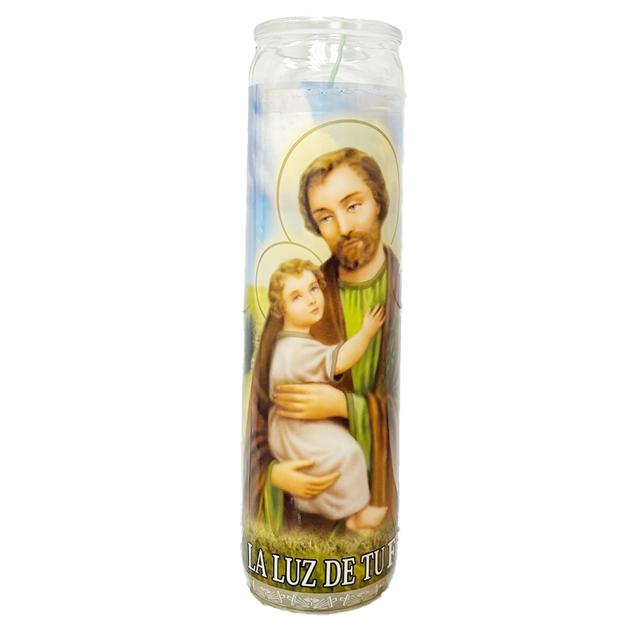 VEL-MEX CANDLE 1 CT SAN JOSE WHITE