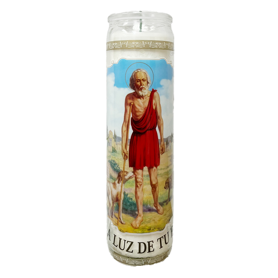 VEL-MEX CANDLE 1 CT SAN LAZARO WHITE