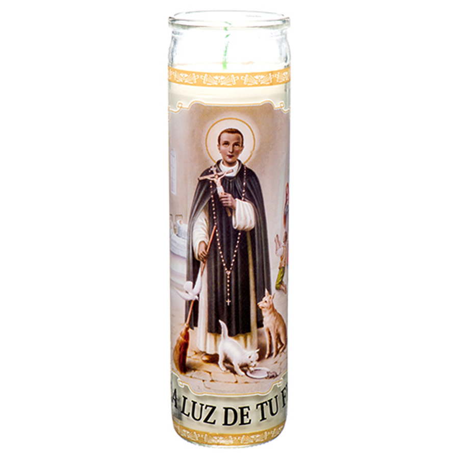 VEL-MEX CANDLE 1 CT SAN MARTIN WHITE