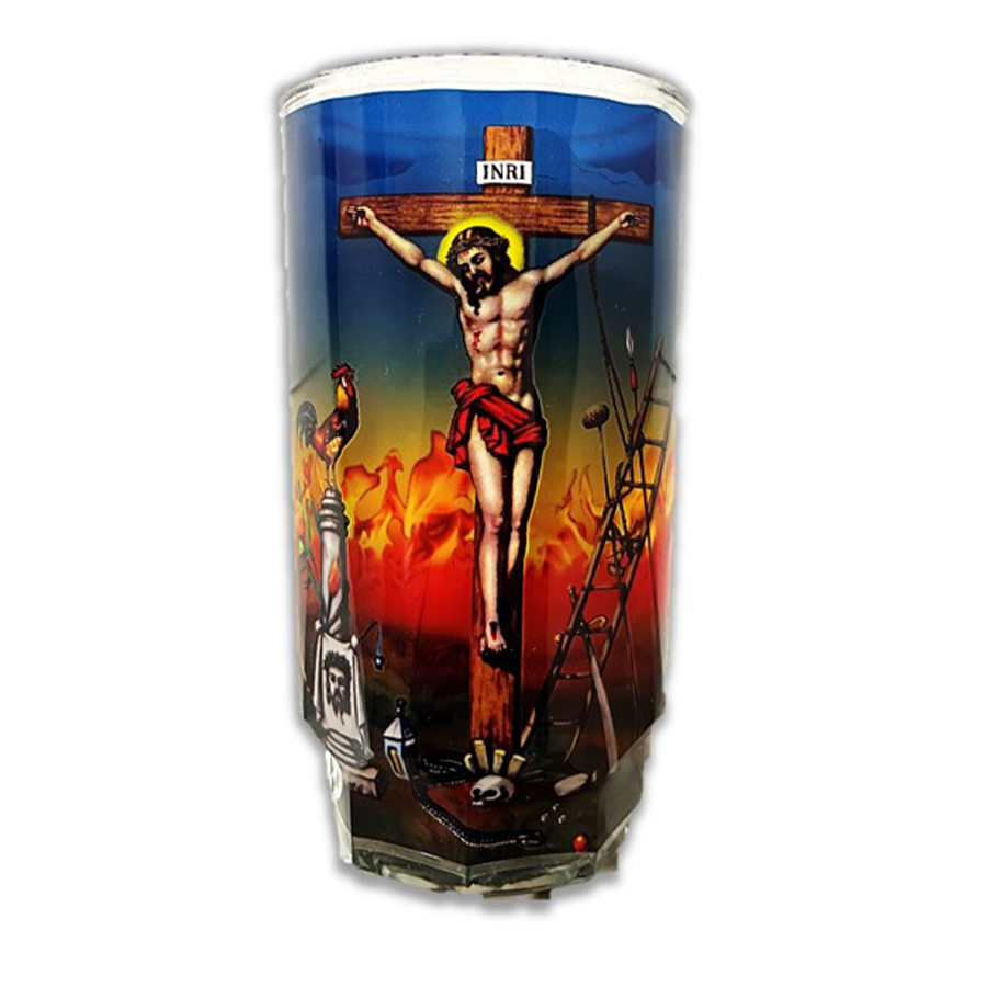 VEL-MEX MICHELADA CANDLE 1 CT JUSTO JUEZ WHITE