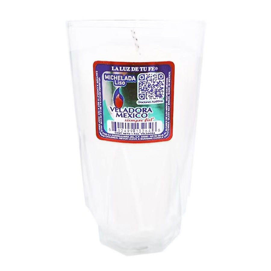 VEL-MEX MICHELADA CANDLE 1 CT ORIGINAL WHITE