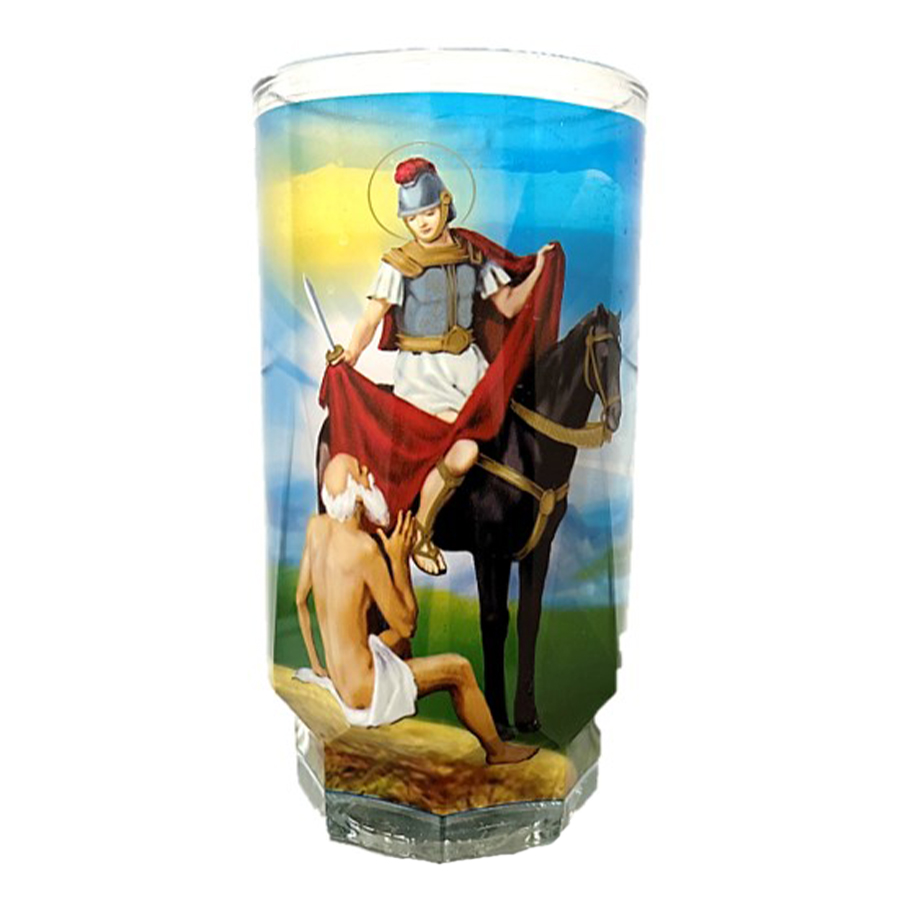 VEL-MEX MICHELADA CANDLE 1 CT SAN MARTIN CABELLERO WHITE