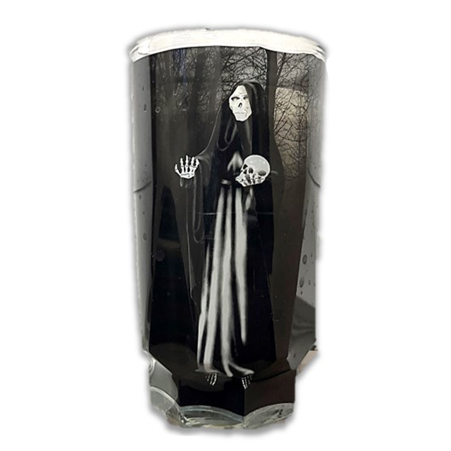 VEL-MEX MICHELADA CANDLE 1 CT SANTISIMA MUERTE WHITE