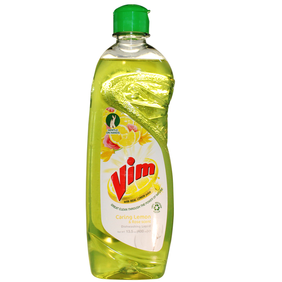 VIM DISHWASH LIQUID 400 ML LEMON