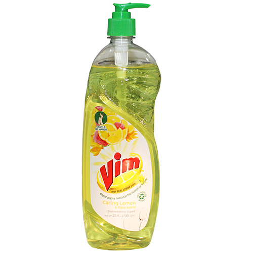 VIM DISHWASH LIQUID 750 ML LEMON WITH PUMP