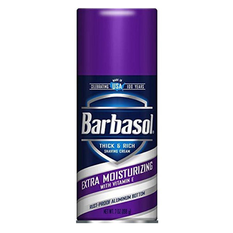 BARBASOL SHAVE CREAM 7 OZ EXTRA MOISTURIZING