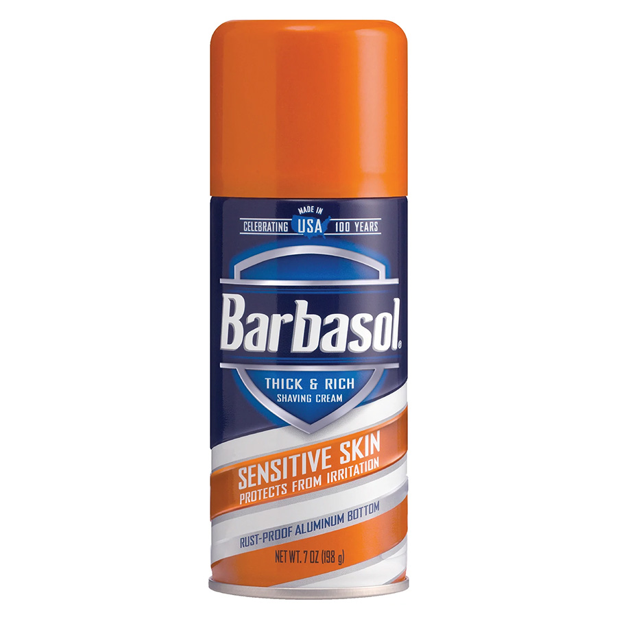 BARBASOL SHAVE CREAM 7 OZ SENSITIVE SKIN