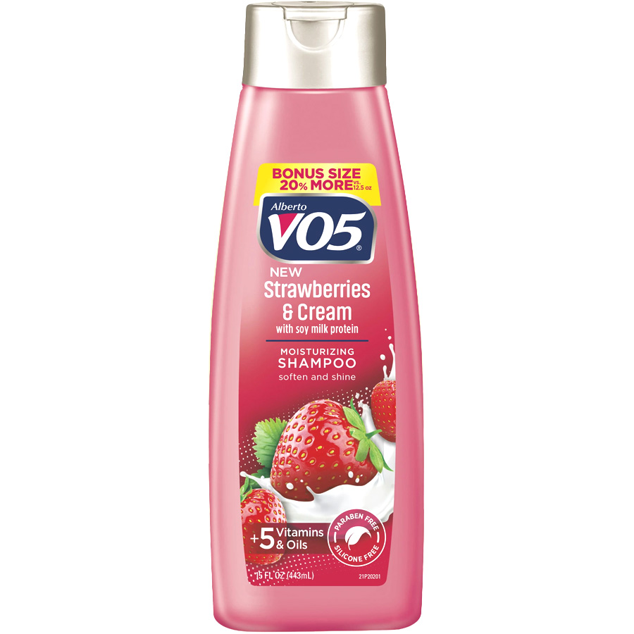 VO5 SHAMPOO 15 OZ STRAWBERRIES & CREAM & SOY MILK