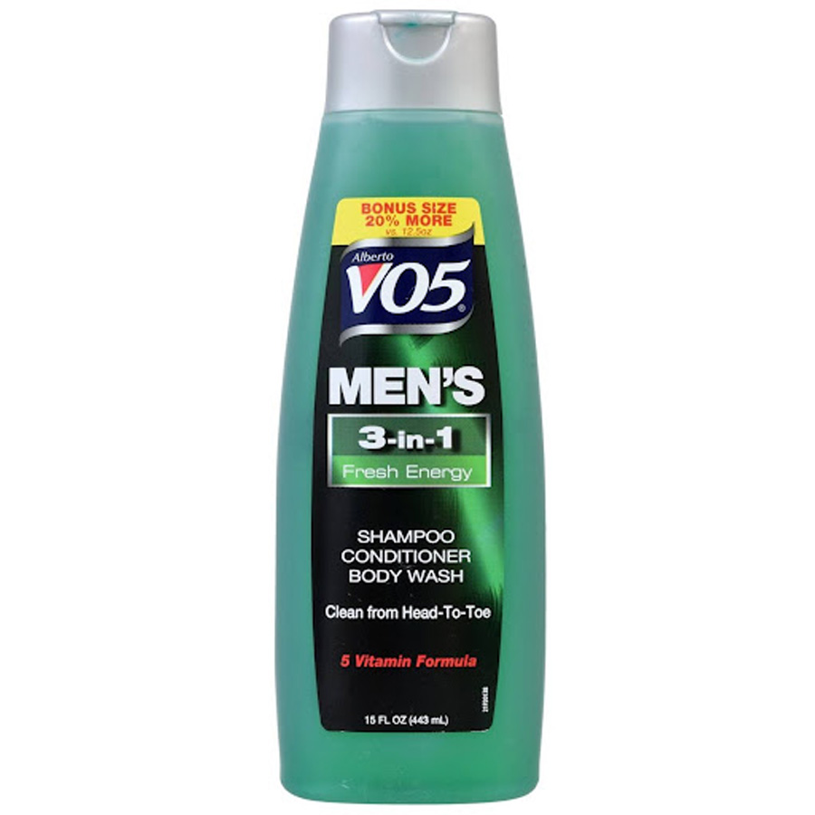 VO5 SHAMPOO MEN 15 OZ 3 IN 1 FRESH ENERGY