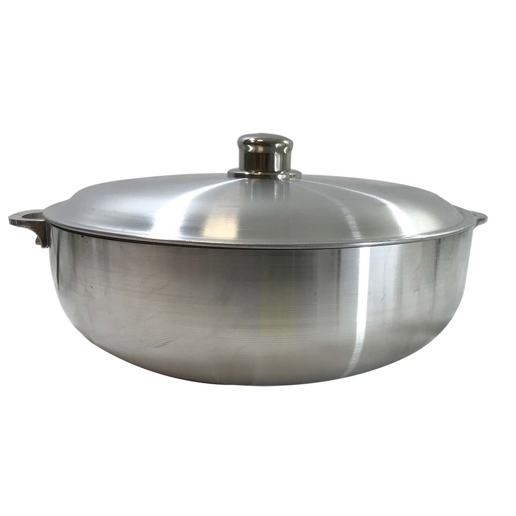 WEES BEYOND ALUMINUM CALDERO WITH LID # 14/ 15 QT