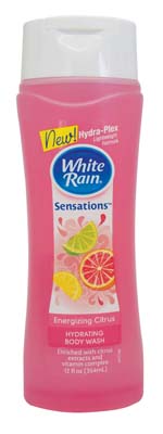 WHITE RAIN BODY WASH 12 OZ ENERGIZING CITRUS