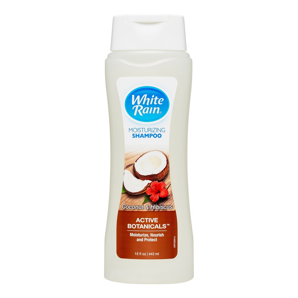 WHITE RAIN BODY WASH 12 OZ MOISTURIZING COCONUT & HIBISCUS
