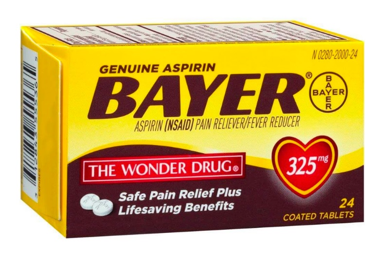 BAYER ASP TABLET 325 MG 24 CT