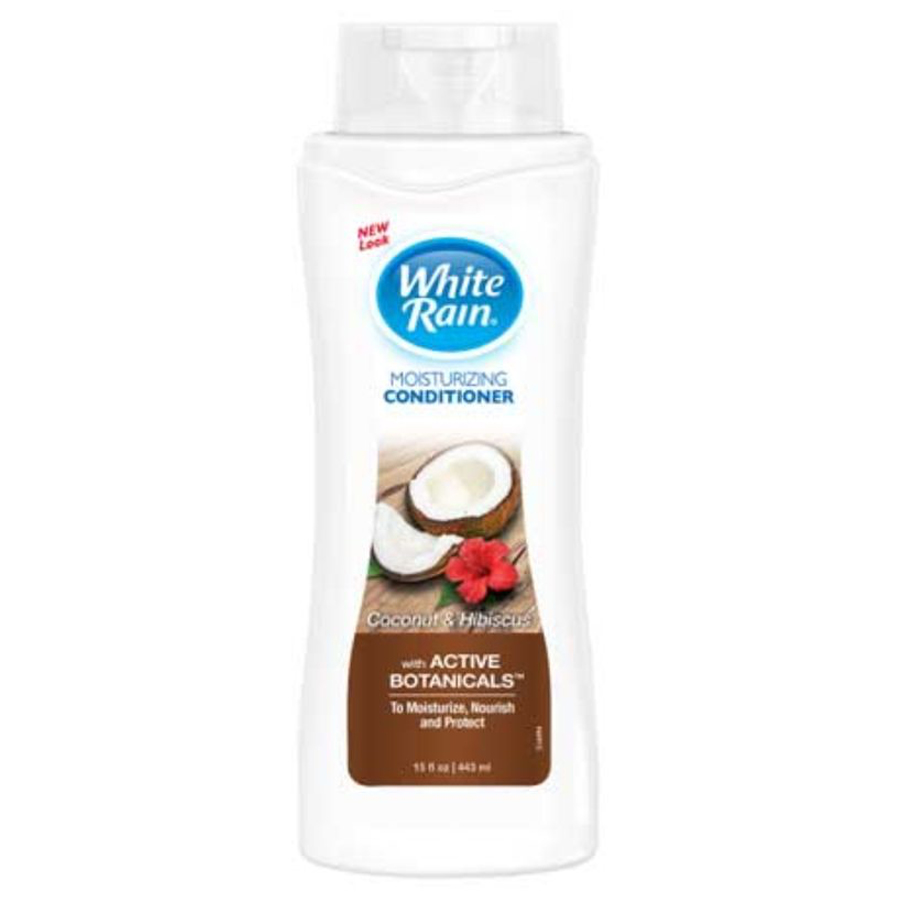 WHITE RAIN CONDITIONER 15 OZ COCONUT & HIBISCUS