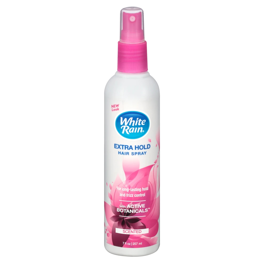 WHITE RAIN PINK HAIR SPRAY 7 OZ (CAN) EXTRA HOLD SCENTED