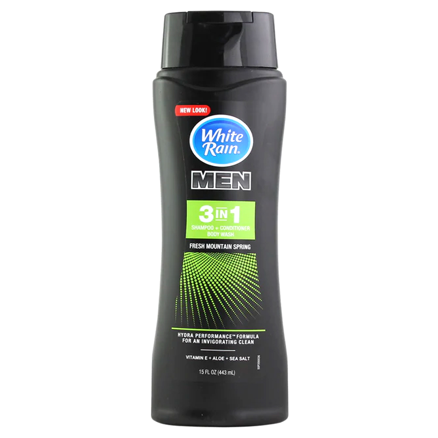WHITE RAIN SHAMPOO 3 IN 1 15 OZ MOUNTAIN SPRING