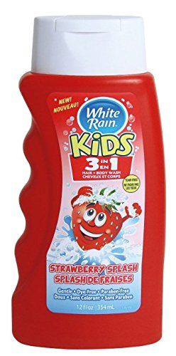 WHITE RAIN SHAMPOO KIDS 3 IN 1 12 OZ STRAWBERRY SPLASH