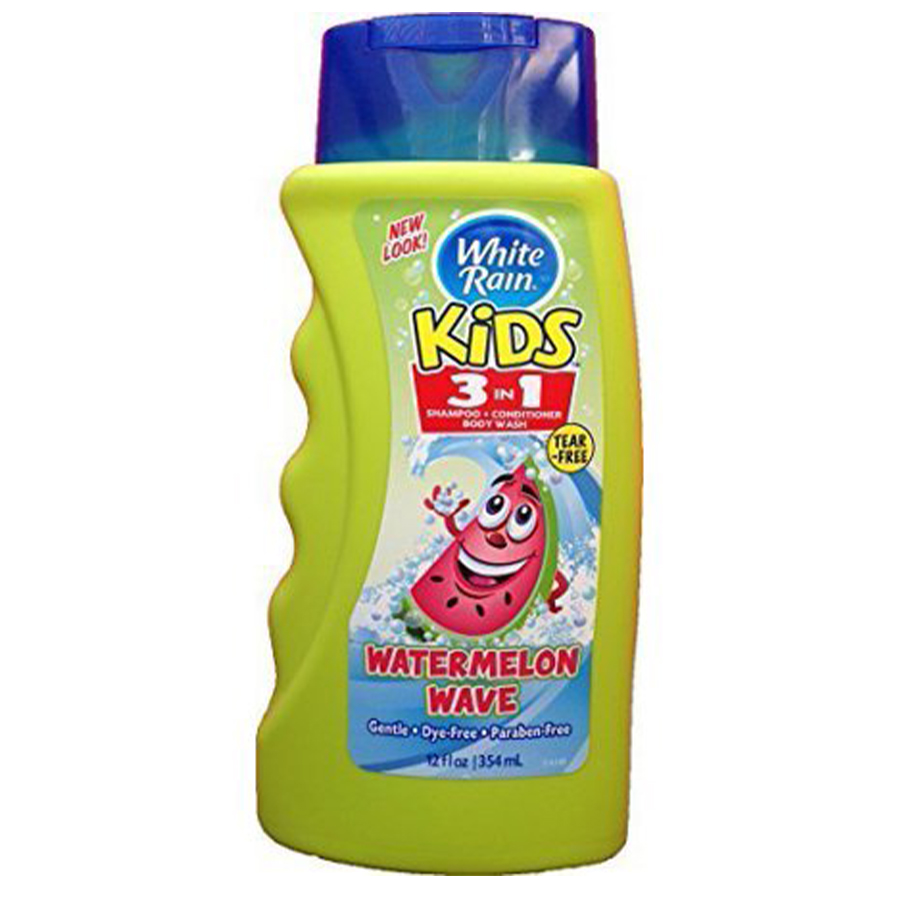 WHITE RAIN SHAMPOO KIDS 3 IN 1 12 OZ WATERMELON WAVE