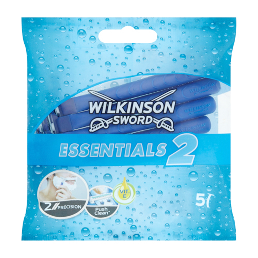 WILKINSON EVERYDAY DISPOSABLE REZORS 5 CT BLUE FOR MEN