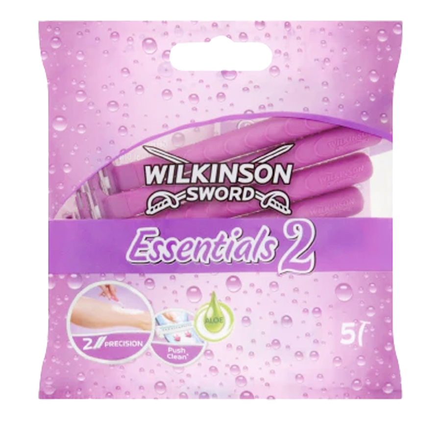 WILKINSON EVERYDAY DISPOSABLE REZORS 5 CT VIOLET FOR WOMEN
