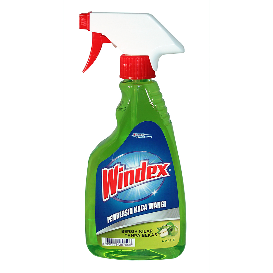 WINDEX GLASS CLEANER 17 OZ / 500 ML APPLE WITH PUMP