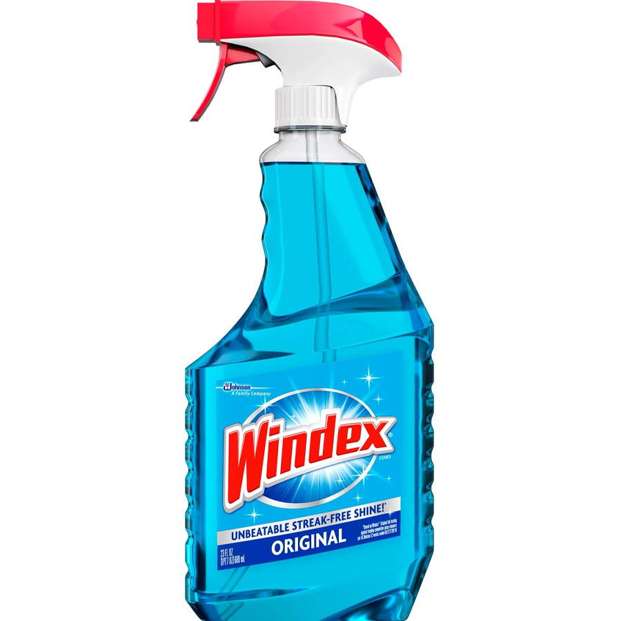 WINDEX GLASS CLNR SPRY 23 OZ WITH TRIG ORIG BLUE