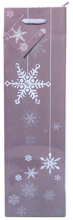 WINE BAG 1 CT HOLIDAY