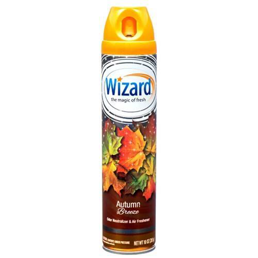 WIZARD AIR FRESHNER 10 OZ AUTUMN BREEZE