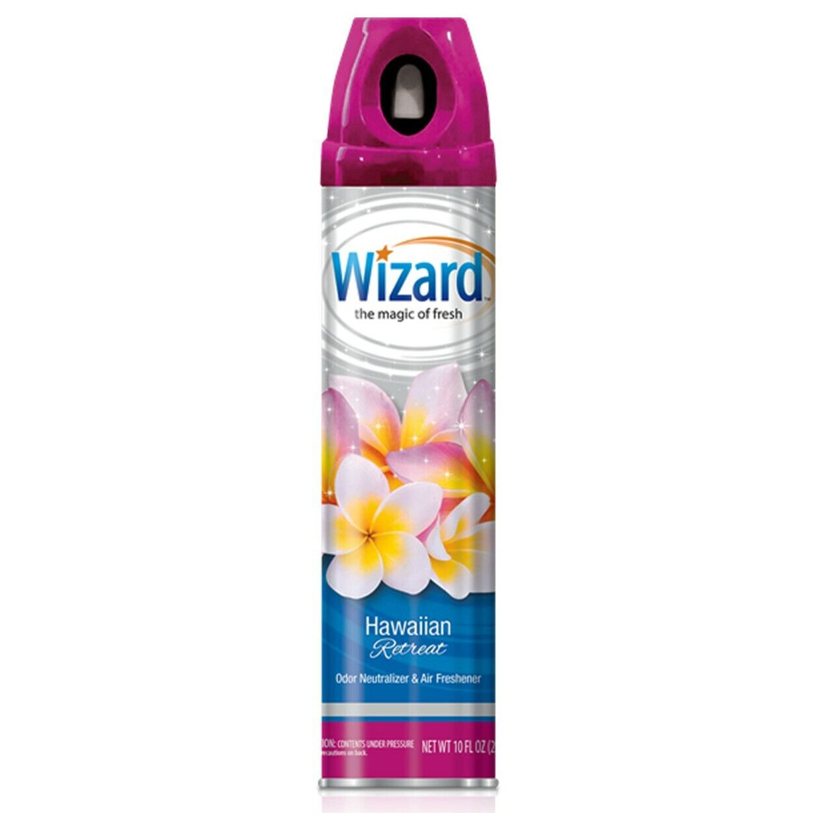 WIZARD AIR FRESHNER 10 OZ HAWAIIAN RETREAT