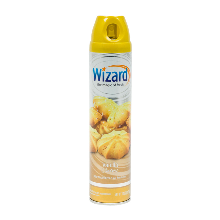 WIZARD AIR FRESHNER 10 OZ VANILLA COOKIES